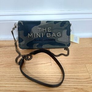 NWT Marc Jacobs camo mini bag